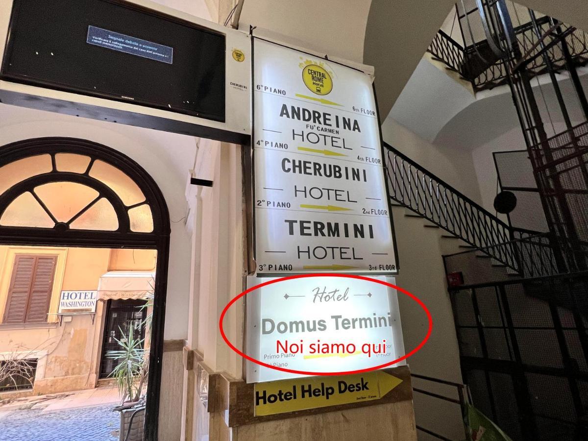 Hotel Domus Termini Řím Exteriér fotografie